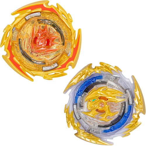 Beyblade Burst QuadDrive Destruction Belfyre B7 and Decay Perseus P7 Spinning Top Dual Pack