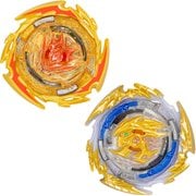 Beyblade Burst Belfyre B7 and Decay Perseus P7 Spinning Tops