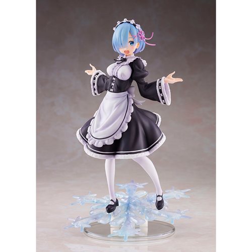 Re:Zero Starting Life in Another World Rem Winter Maid Version AMP Statue