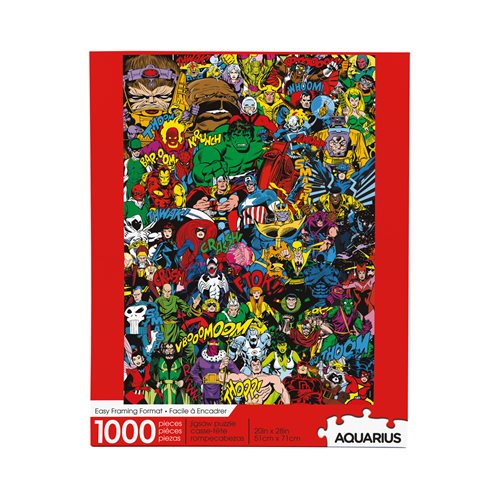 Marvel Retro 1,000-Piece Puzzle