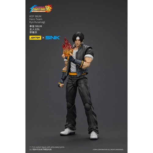 Joy Toy The King of Fighters '98 Ultimate Match Hero Team Kyo Kusanagi 1:18 Scale Action Figure