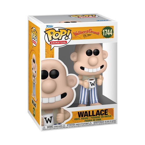 Wallace and Gromit Wallace in Pajamas Funko Pop! Vinyl Figure