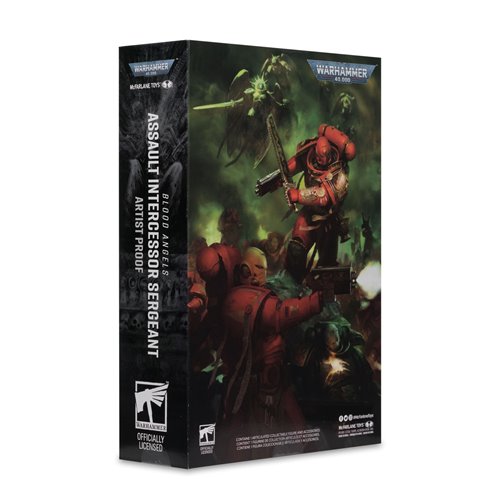 Warhammer 40,000 Wave 11 Blood Angel Assault Intercessor Sergeant Artist Proof 7-Inch Scale Action F