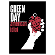 Green Day American Idiot Fabric Poster Wall Hanging