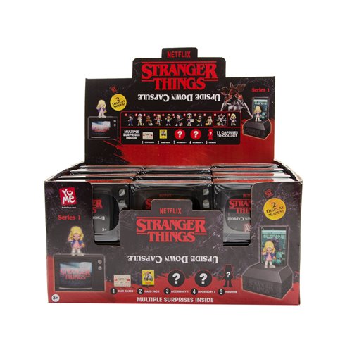 Stranger Things Upside Down Capsule Series 1 Blind-Box Mini-Figure Case of 12