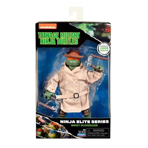 Teenage Mutant Ninja Turtles Ninja Elite Michelangelo in Disguise 6-Inch Action Figure