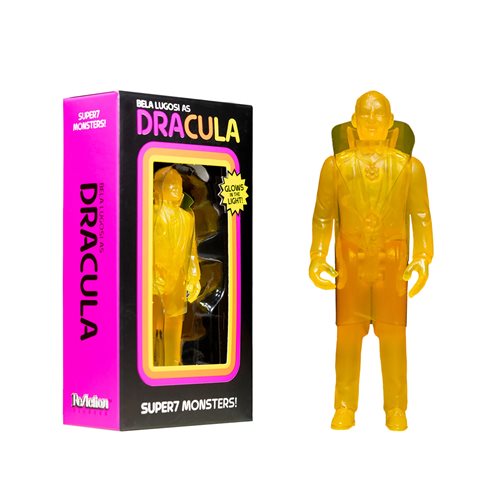 Universal Monsters Dracula Luminators 3 3/4-Inch ReAction Figure