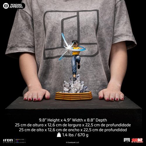 Yu Yu Hakusho Yusuke Urameshi 1:10 Art Scale Limited Edition Statue