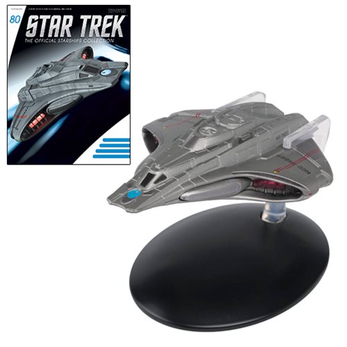 Star Trek Starships Federation Scout Ship Die-Cast Vehicle with Collector Magazine #80
