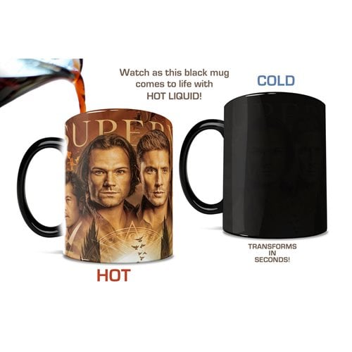 Supernatural Join The Hunt Heat-Sensitive Morphing Mug