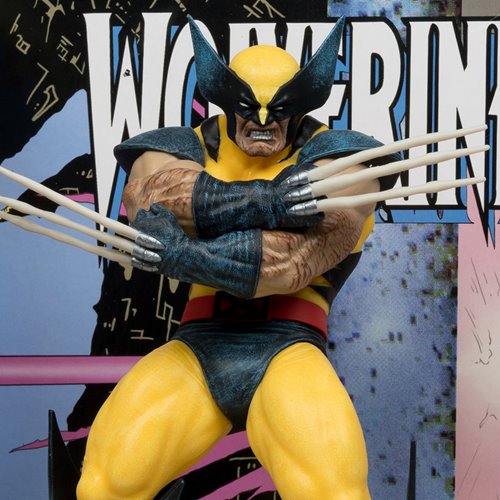 Marvel Wave 5 Wolverine #85 1:10 Scale Posed Figure with Scene