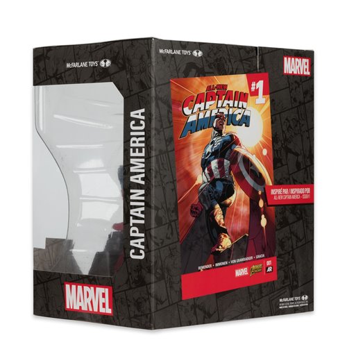 Marvel Captain America All-New Captain America #1 1:10 Scale Posed Figure with Scene and Comic