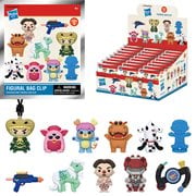 Hasbro Retro Toys Series 5 3D Foam Bag Clip Random 6-Pack