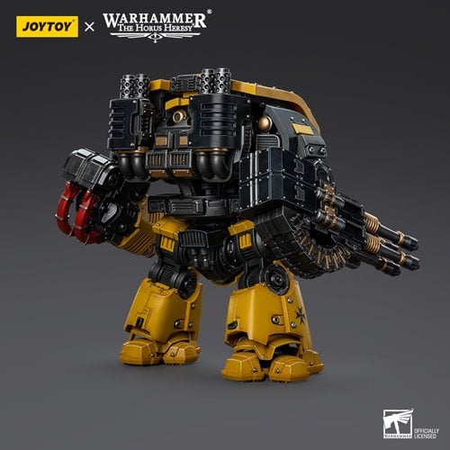 Joy Toy Warhammer 40,000 Imperial Fists Leviathan Dreadnought Cyclonic Melta Lance and Storm Cannon