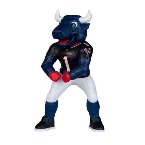 NFL SportsPicks Houston Texans Toro Mascot 8-Inch Posed Figure