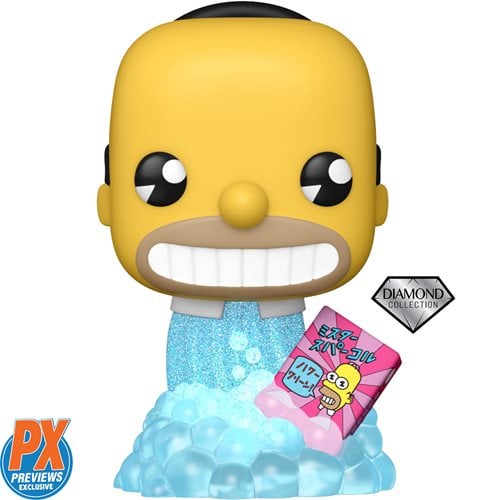The Simpsons Mr. Sparkle Diamond Glitter Funko Pop! Vinyl Figure #1465 - Previews Exclusive