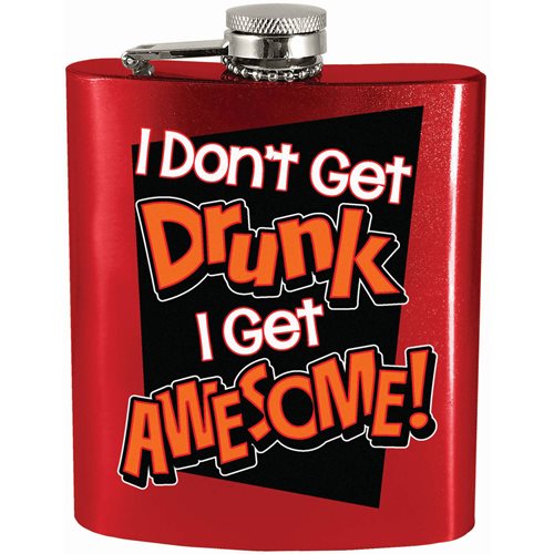 I Get Awesome Hip Flask