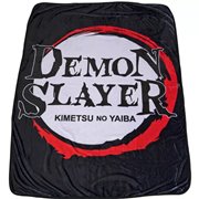 Demon Slayer Logo Throw Blanket