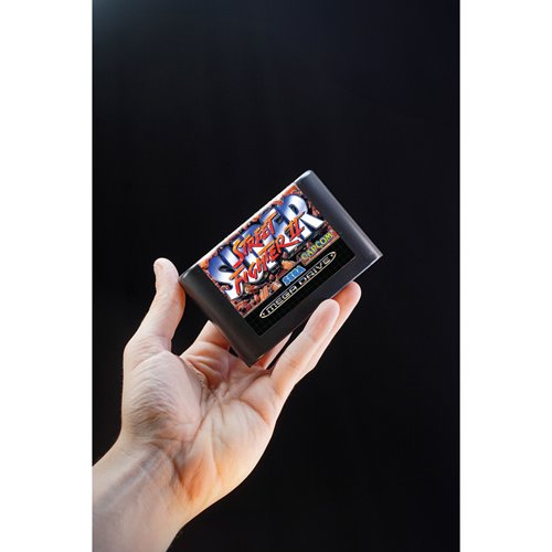 Console Heroes Sega Mega Drive Street Fighter II Cartridge Diorama Playset