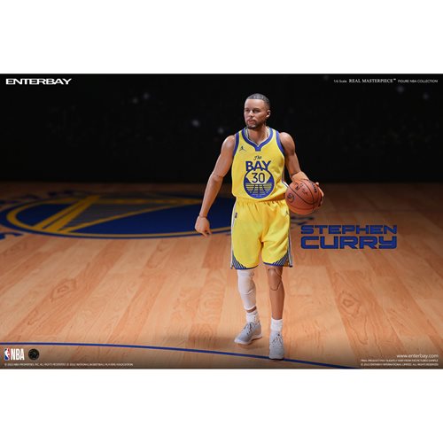 NBA Golden State Warriors Stephen Curry Real Masterpiece 1:6 Scale Action Figure