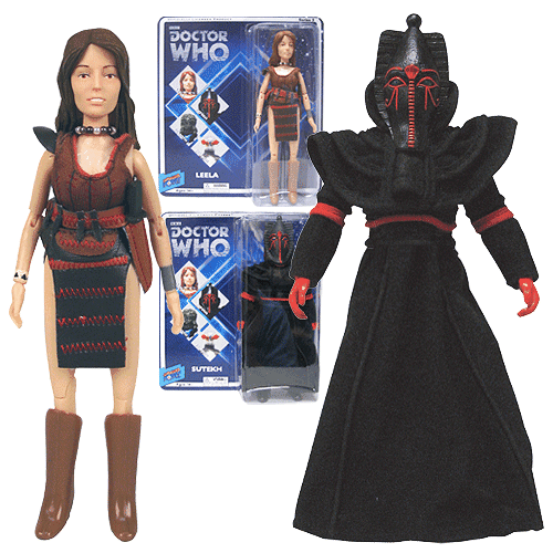 Doctor Who Leela and Sutekh Action Figures