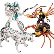 Transformers Beast Wars BWVS-04 Tigatron vs. Blackarachnia Set
