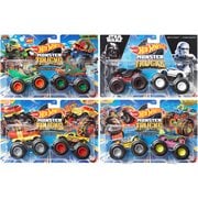 Hot Wheels Monster Trucks Demolition Doubles 1:64 Scale Vehicle 2-Pack 2024 Mix 2 Case of 8