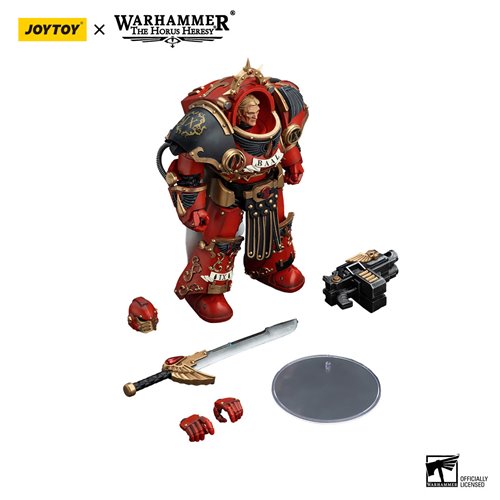 Joy Toy Warhammer Horus Heresy Blood Angels Legion Praetor in Tartaros Terminator Armor 1:18 Scale A