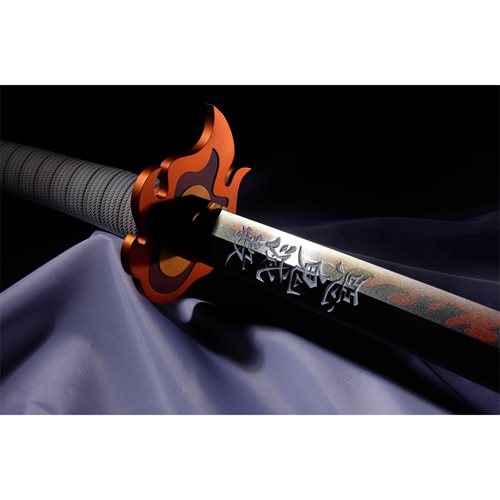 Demon Slayer Kyojuro Rengoku Nichirin Sword Proplica Prop Replica