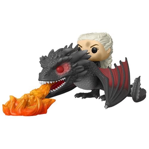 Game of Thrones Daenerys on Fiery Drogon Pop! Vinyl Vehicle