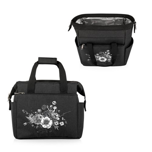 The Nightmare Before Christmas Jack and Sally Black On-the-Go Lunch Cooler Bag