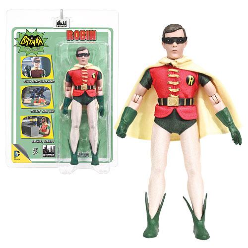 Batman Classic 1966 TV Series 3 Robin (Removable Mask) 8-Inch Action Figure