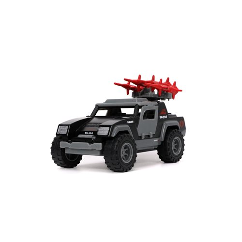 G.I. Joe Hollywood Rides Stinger 1:32 Scale Die-Cast Metal Vehicle with Cobra Commander Figure