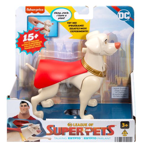 Fisher-Price DC League of Super-Pets Talking Action Figure Case of 3