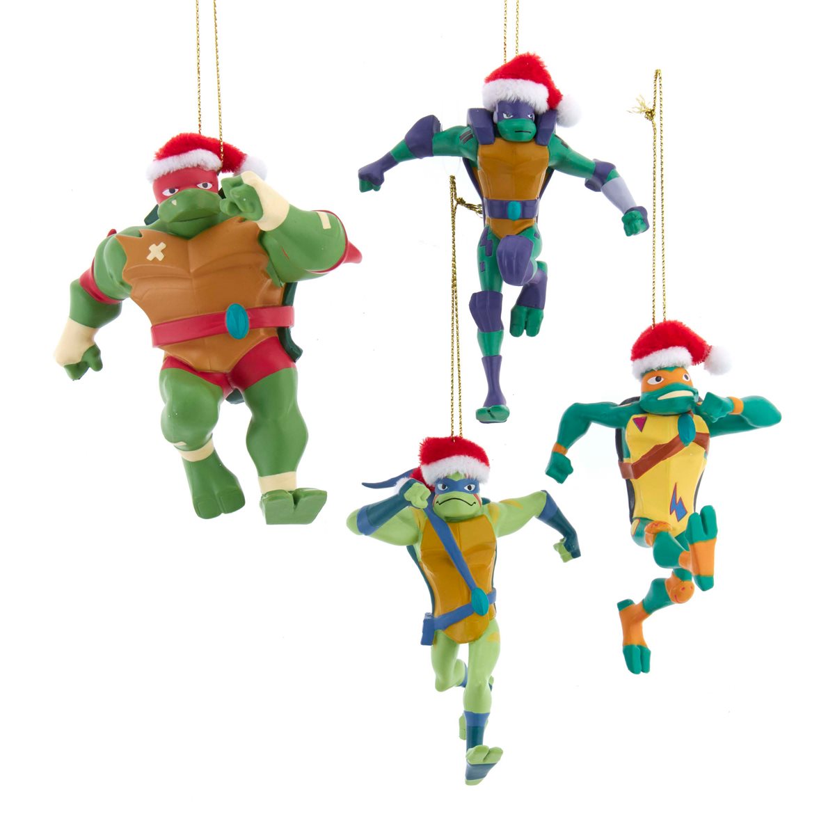 Teenage Mutant Ninja Turtles TMNT Leonardo Plush Christmas Stocking Damaged