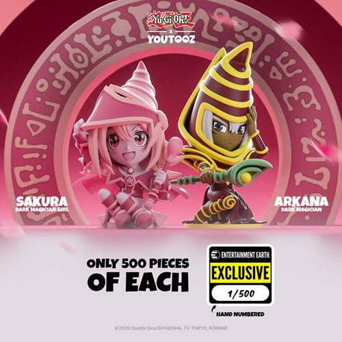 Yu-Gi-Oh! Collection Dark Magician Arkana Vinyl Figure - Entertainment Earth Exclusive