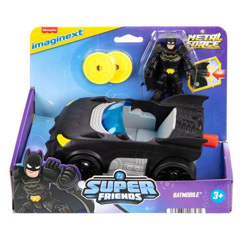 DC Super Friends Metal Force Imaginext Vehicle Case of 2