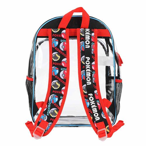 Pokemon Winking Clear Backpack 3-Piece Set