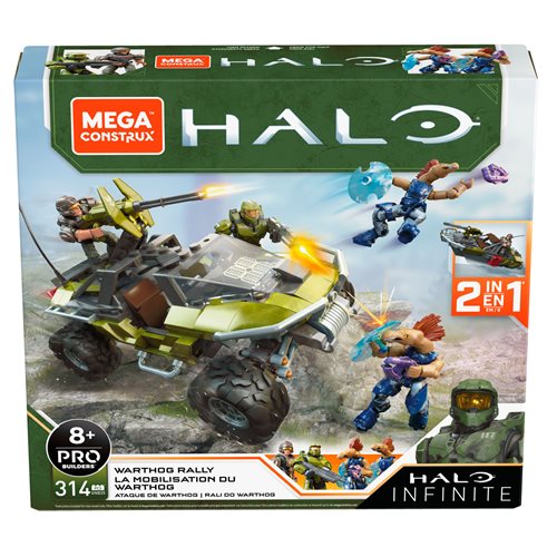 Halo Infinite Mega Construx Warthog Rally