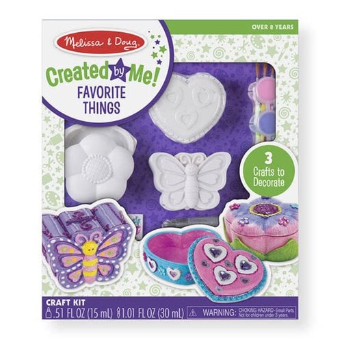 Melissa & Doug Created by Me! Favorite Things Craft Kit