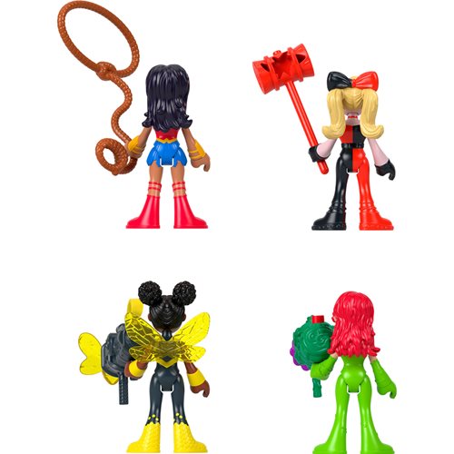 DC Super Friends Imaginext Rivals Action Figure 4-Pack