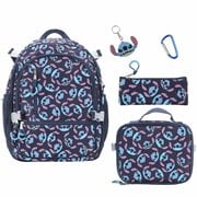 Lilo & Stitch Stitch All Over Print Youth Backpack 5-Piece Set