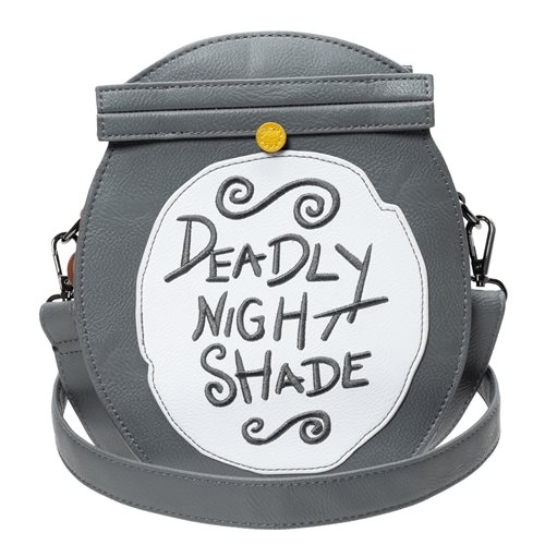 The Nightmare Before Christmas Deadly Night Shade Crossbody Purse - Entertainment Earth Exclusive