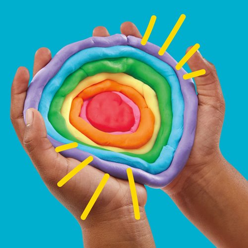 Play-Doh 50 Pack Rainbow Favors