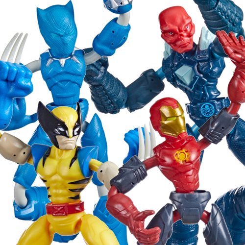 Avengers Bend and Flex Mission Action Figures Wave 1 Case of 8 Action Figures