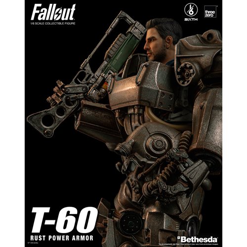Fallout T-60 Rust Power Armor 1:6 Scale Action Figure