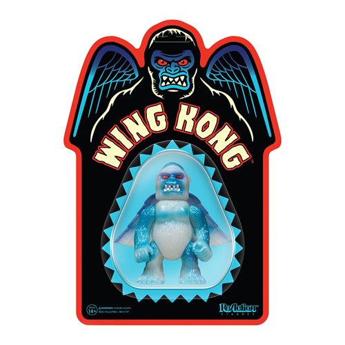 Wing Kong Monster Glow Glow-In-The-Dark 3 3/4-Inch ReAction Figure