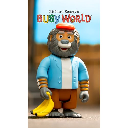 Richard Scarry Bananas Gorilla 3 3/4-Inch ReAction Figure