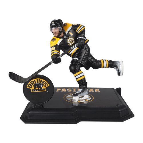 NHL SportsPicks Boston Bruins David Pastrnak 7-Inch Scale Posed Figure