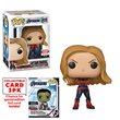 Avengers: Endgame Captain Marvel Pop! with Collector Cards